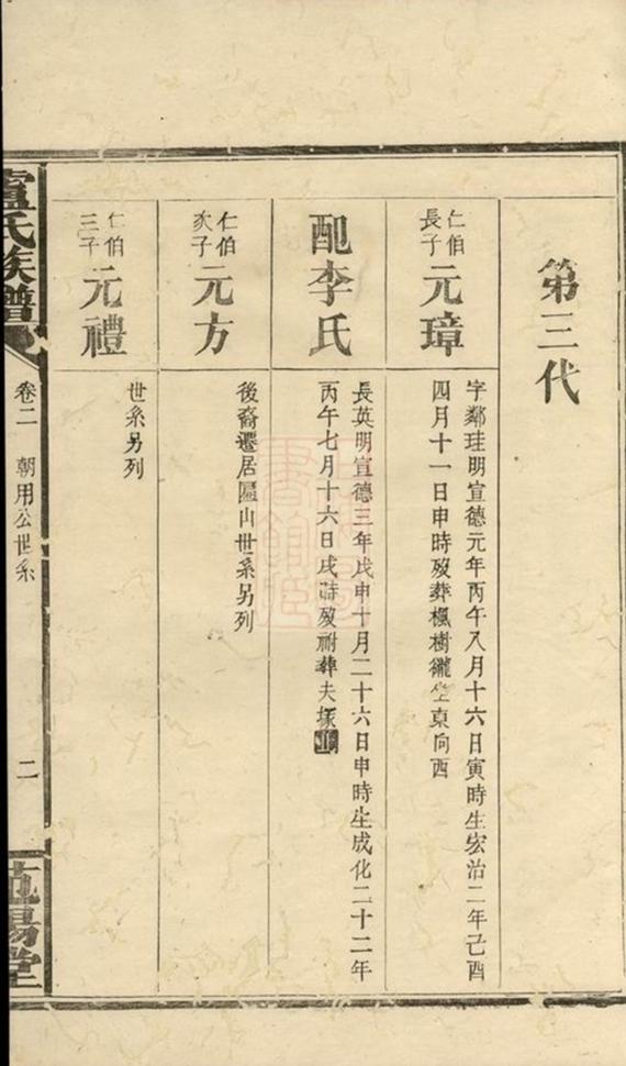 _盧氏族譜 version __