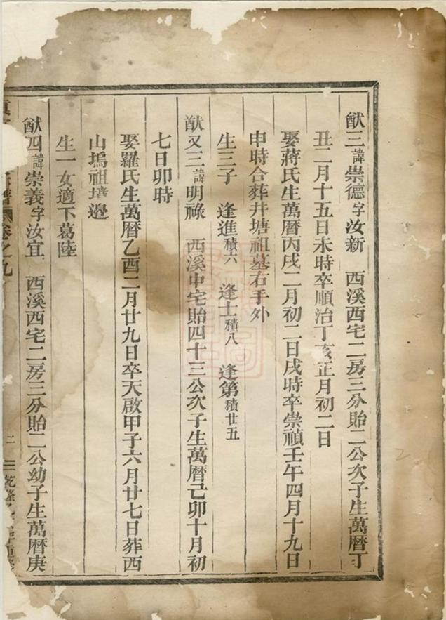 _真定賈氏宗譜 version part __