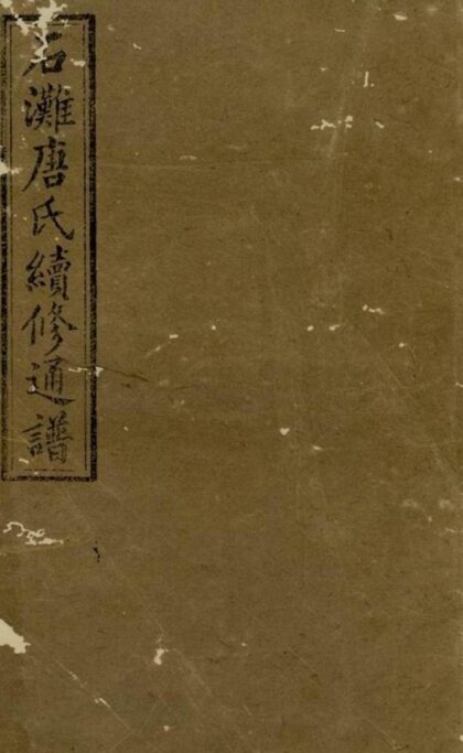 07994 石灘唐氏續修通譜 1207224118 1.jpg