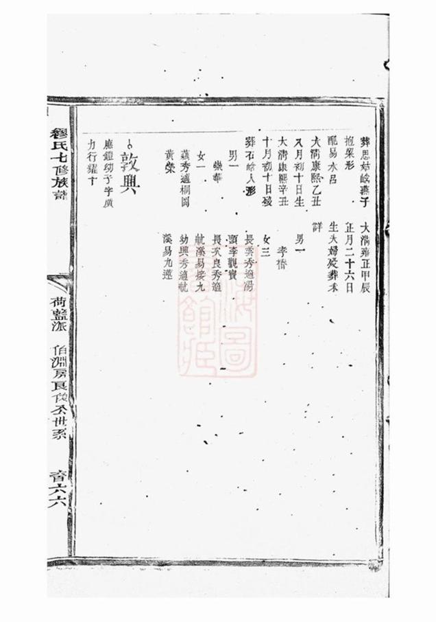 _繆氏七修族譜 part __