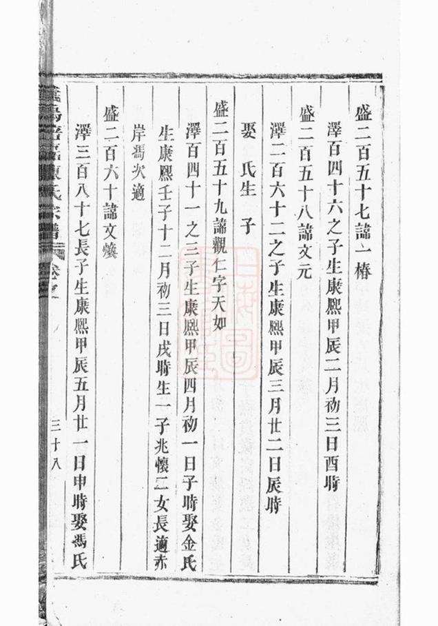 _義烏倍磊陳氏宗譜 version part __