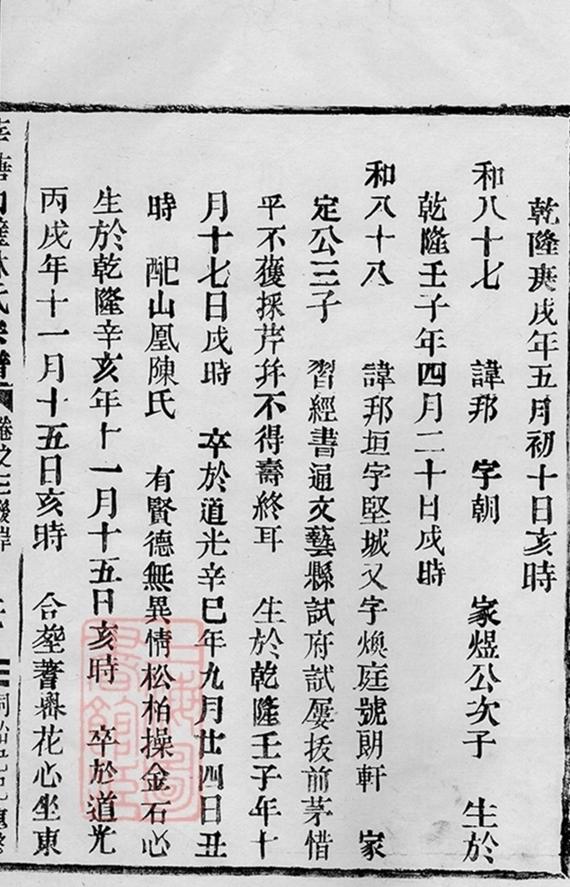 _莘塘白璧林氏宗譜 version part __