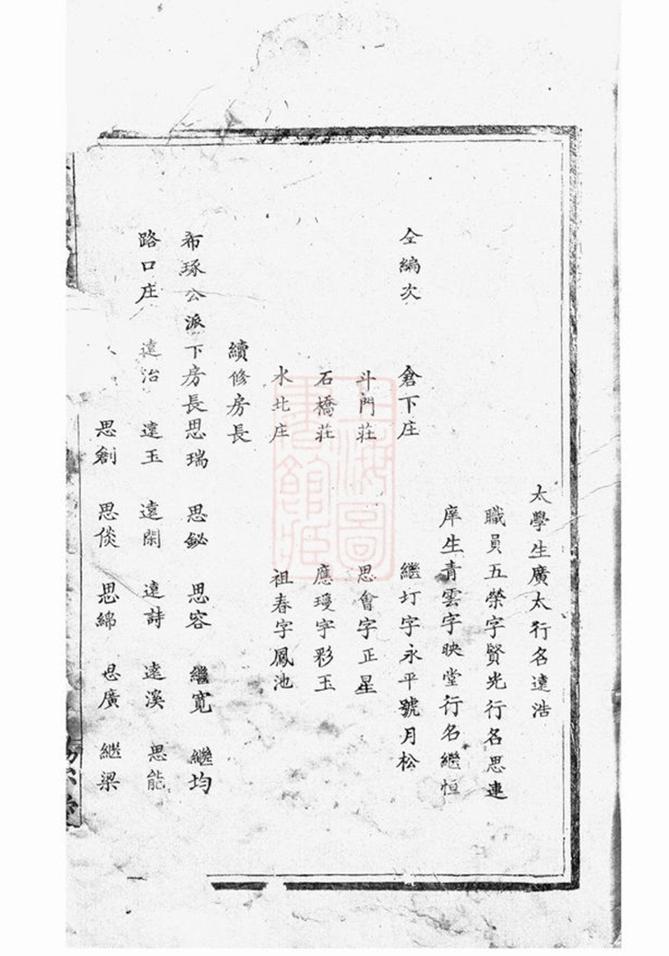_華氏宗譜 version __
