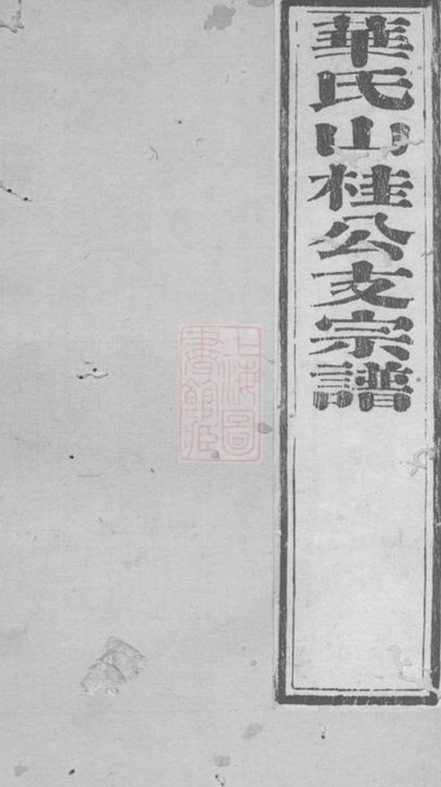 _華氏宗譜 version __