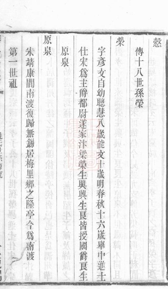 _華氏宗譜 version __