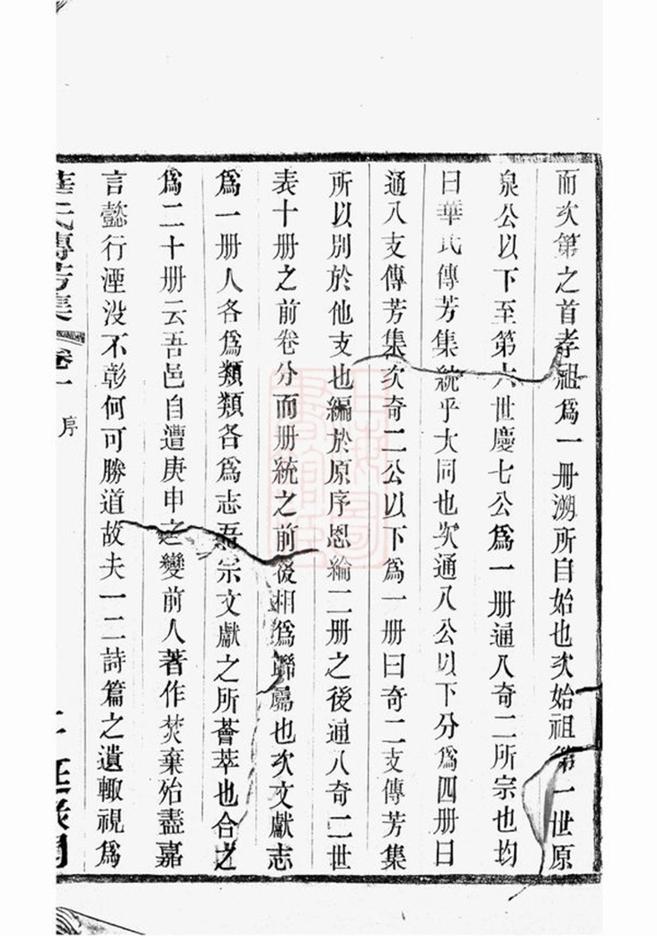 _華氏宗譜；華氏傳芳集__
