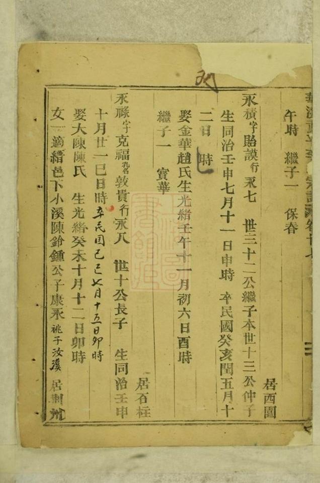 _華溪武平李氏宗譜 version __