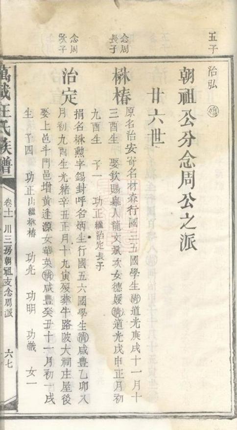 _萬載汪氏族譜 part __