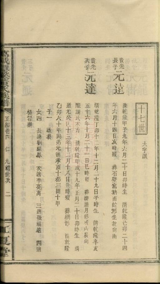 _萬載潭溪黃氏族譜 version part __