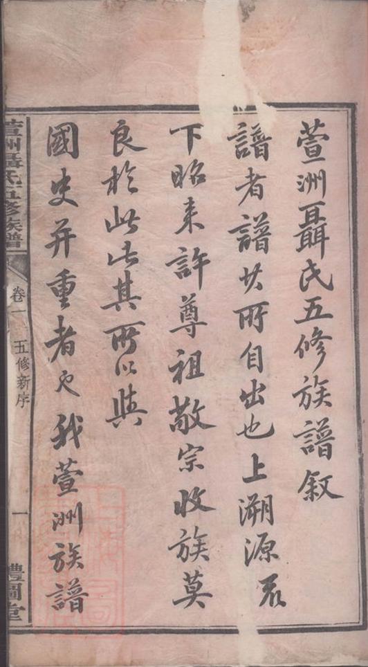 _萱洲聶氏五修族譜__