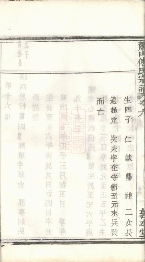 _蕭山傅氏宗譜 part __