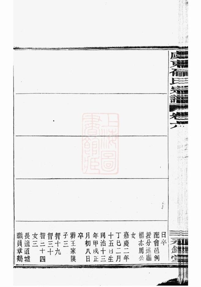 _虞東俞氏宗譜 version part __