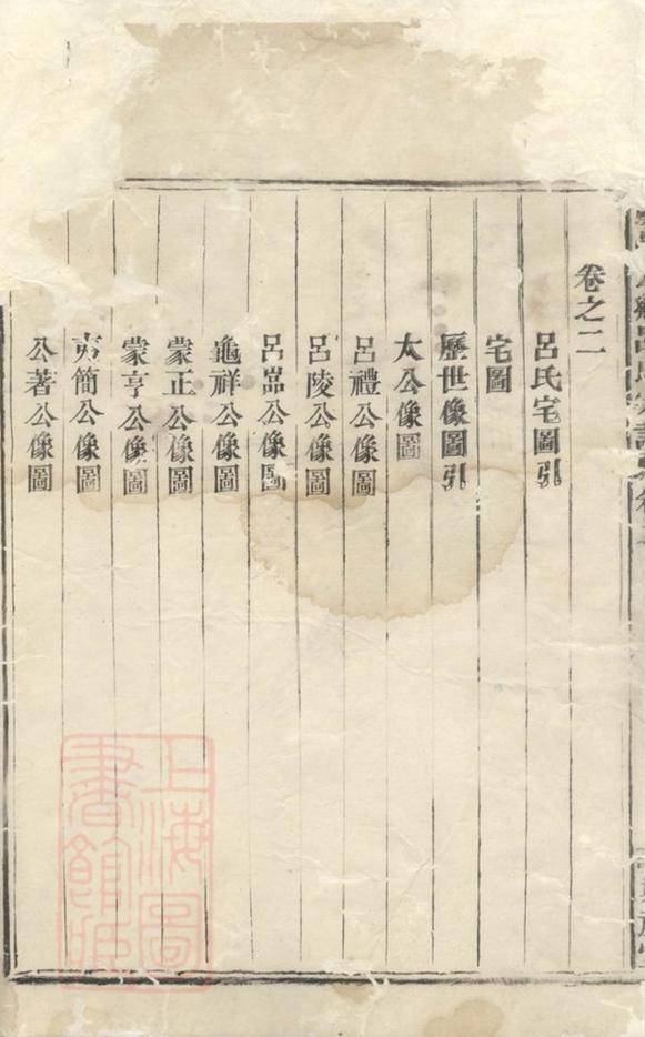 _虞邑西鄉呂氏宗譜 version __