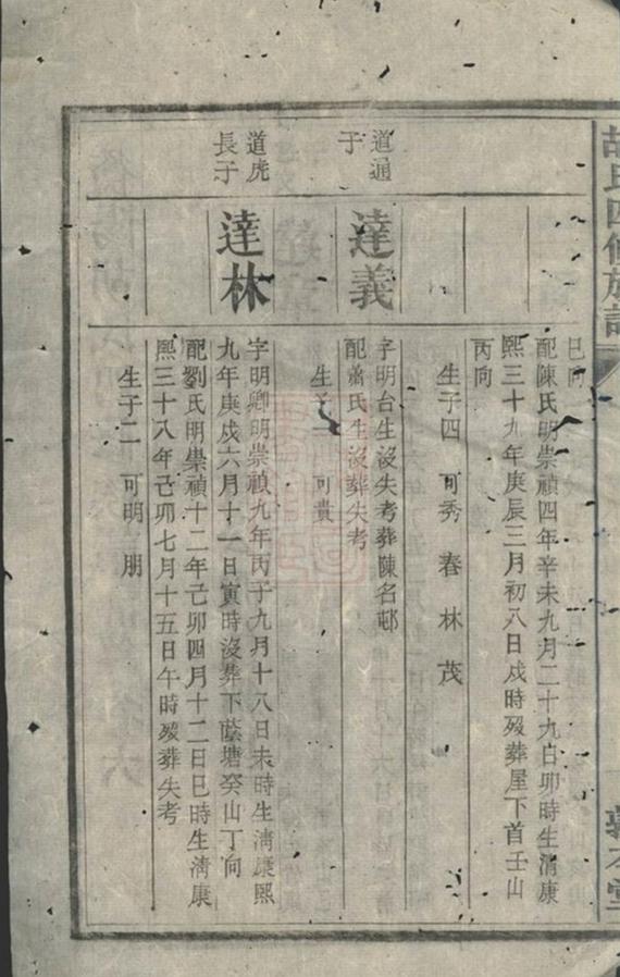_衡陽胡氏四修族譜__