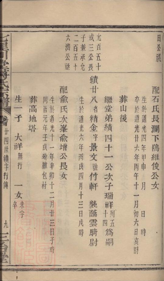 _諸暨七里川堂蔣氏宗譜 part __