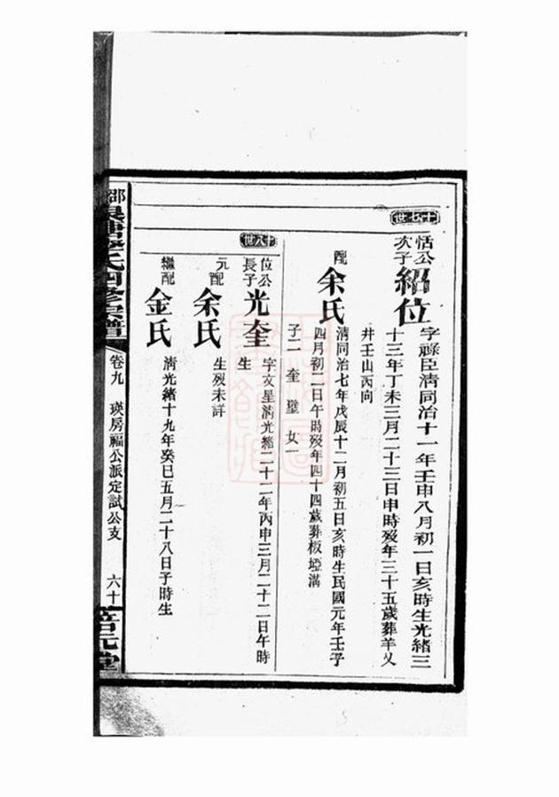 _邵陵泉塘李氏四修宗譜 part __