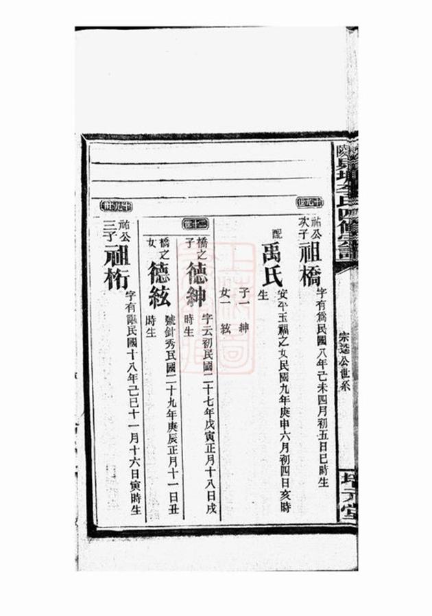 _邵陵泉塘李氏四修宗譜 part __
