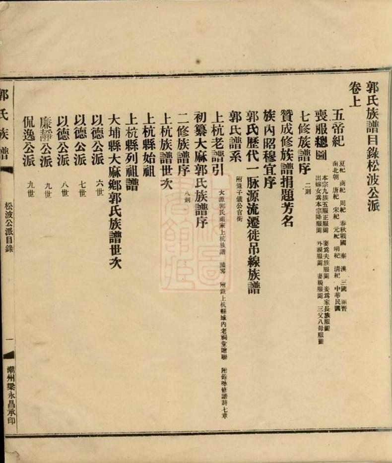 _郭氏族譜 version __