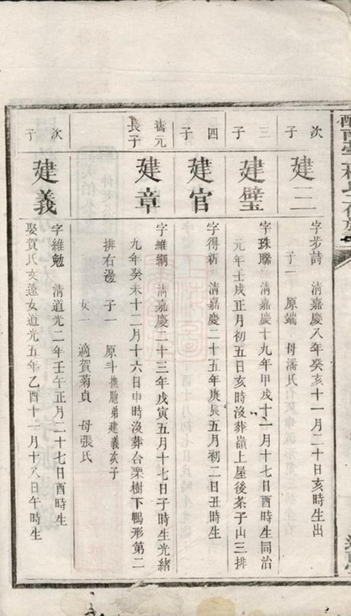 _醴南台上楊氏二修族譜__
