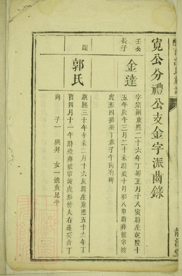_醴南汪氏六修族譜__