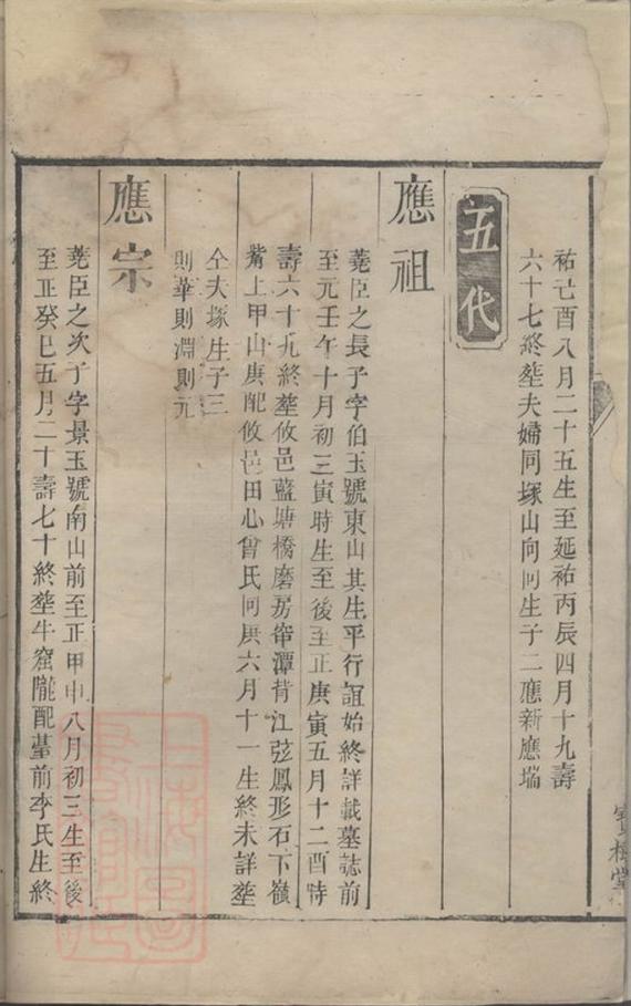 _醴塘謝氏五修族譜__