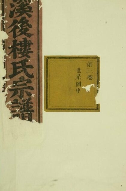 10658 金峰溪後樓氏宗譜 Version 4 1207232312 1.jpg