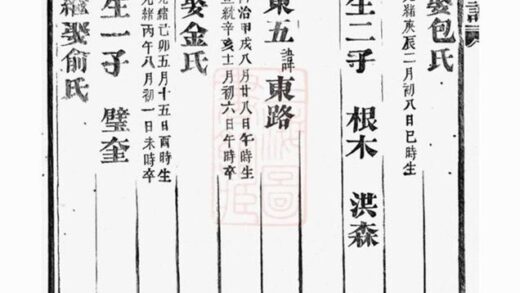 10679 金華中柔孫氏重修宗譜 Part 4 1207232333 1.jpg