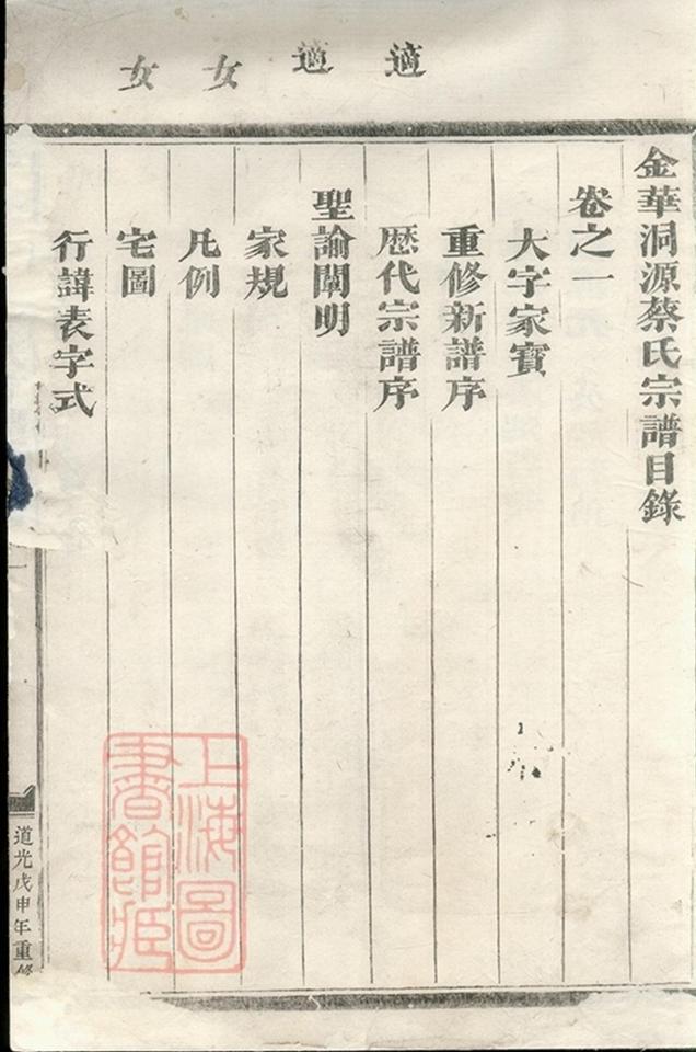 _金華同源蔡氏宗譜__