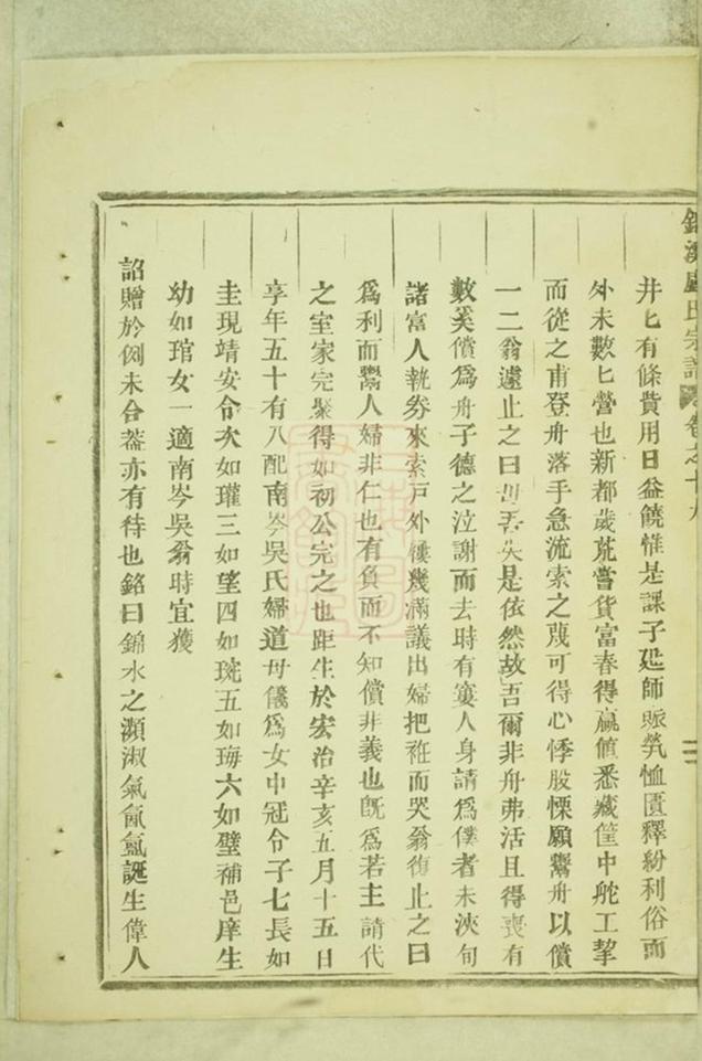 _錦溪盧氏重修宗譜 version part __