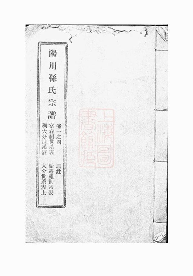 _陽川孫氏宗譜 version __