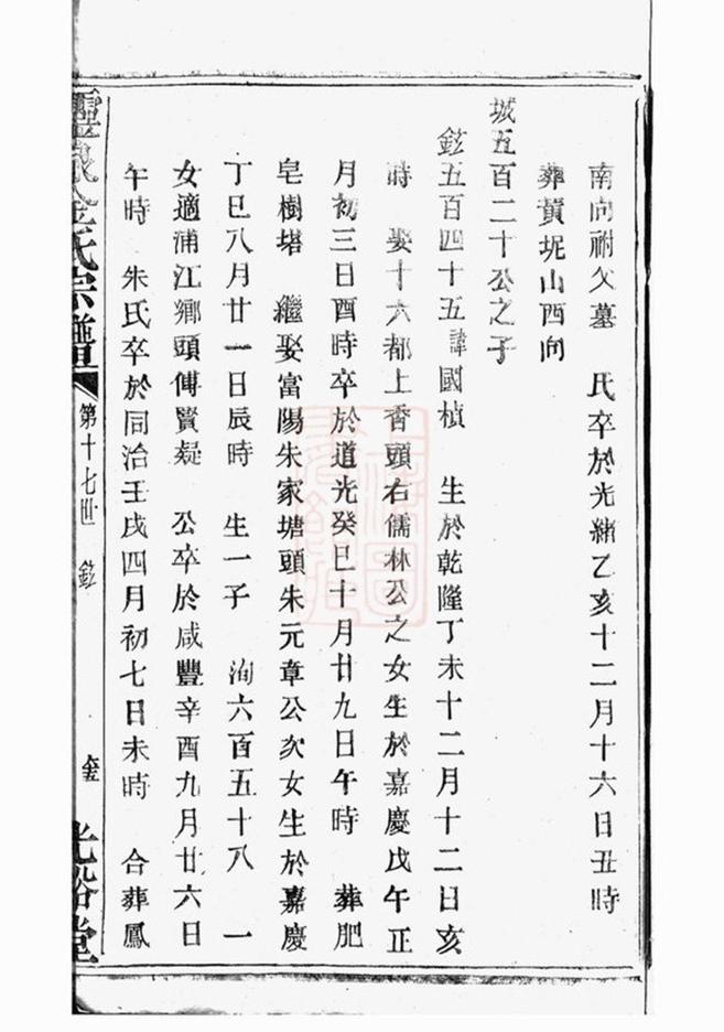 _靈泉金氏宗譜 version part __