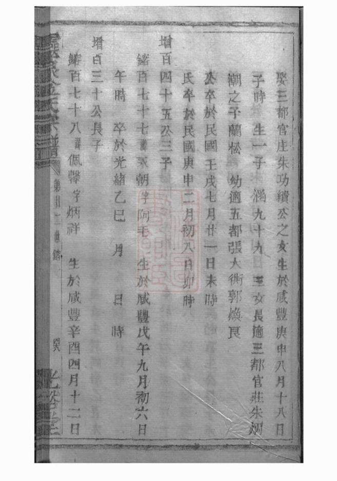 _靈泉金氏宗譜 version part __
