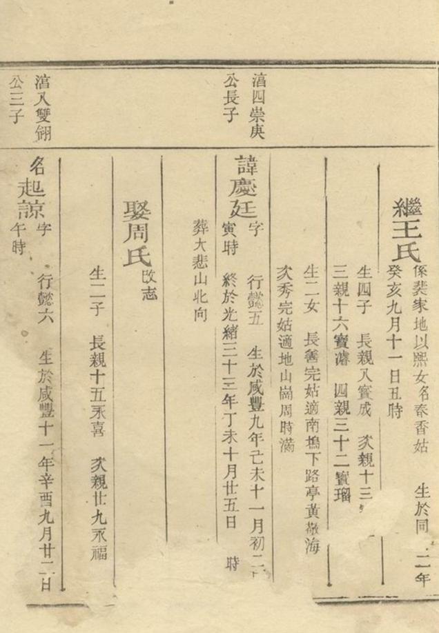 _須江鳳里徐氏宗譜__