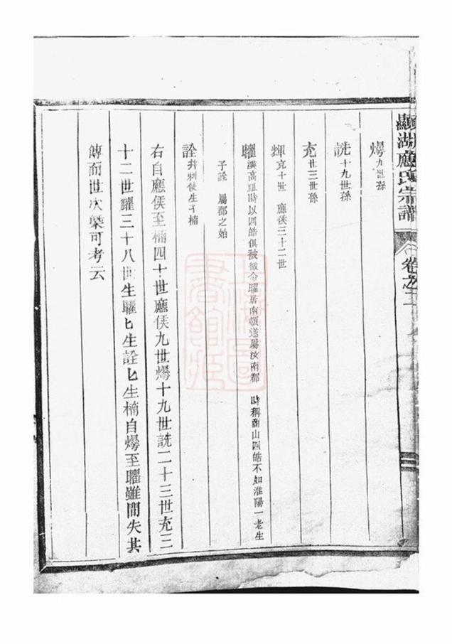 _顯湖應氏宗譜__