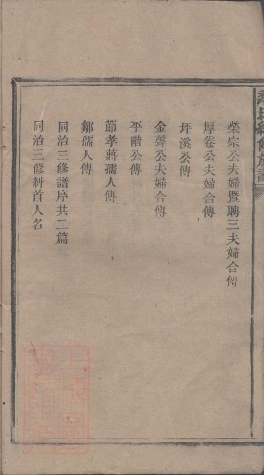 _魏氏續修族譜 part __
