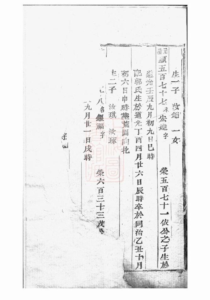 _鳳山樓氏宗譜 version part __