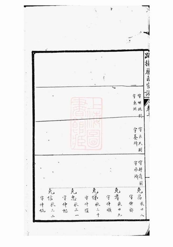 _黃岩路橋蔡氏七修宗譜__