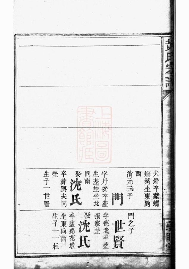 _黃氏宗譜 version part __