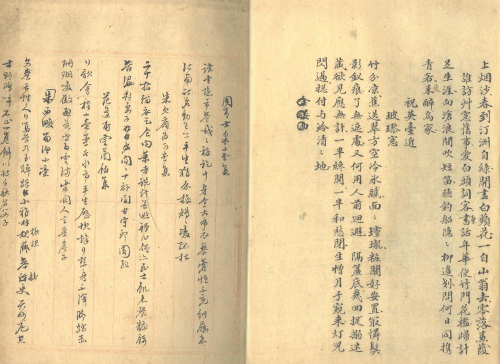 冯柳东杂稿不分卷