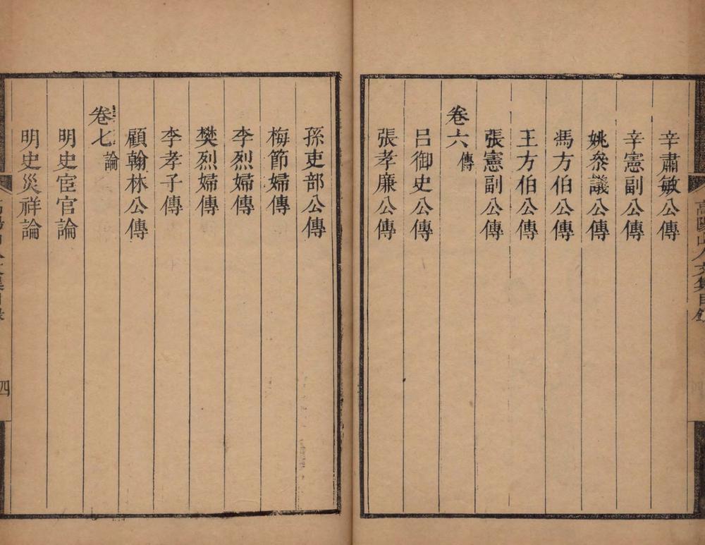 高阳山人文集十二卷