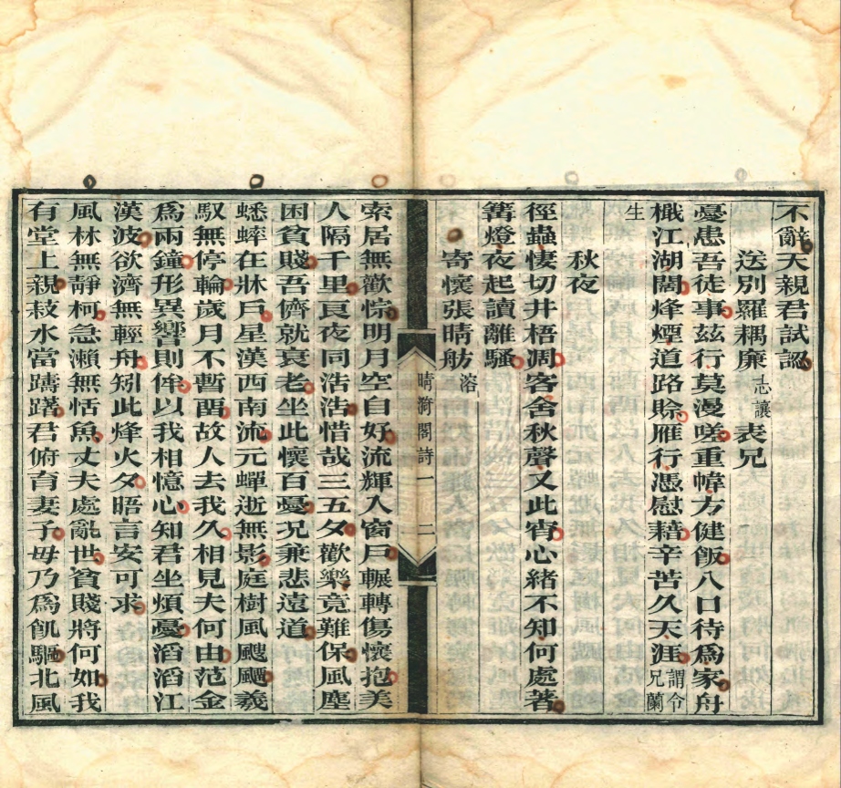 《晴漪閣詩六卷》(清)陳克劬撰