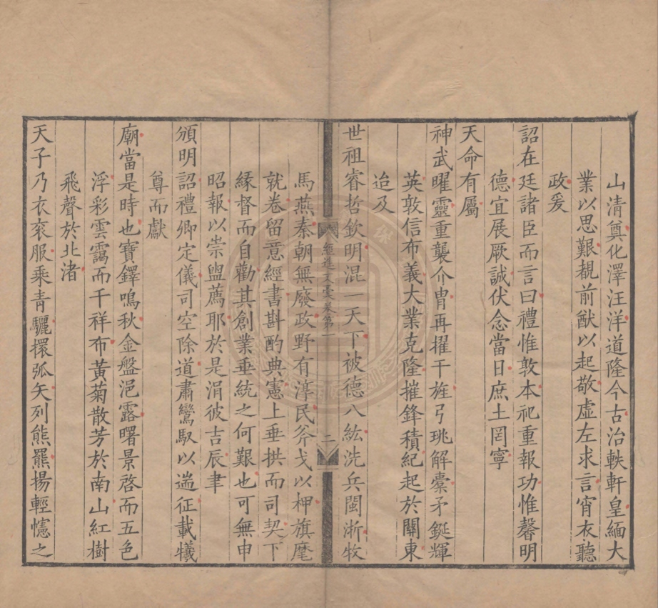《經進文槀六卷》(清)高士奇撰