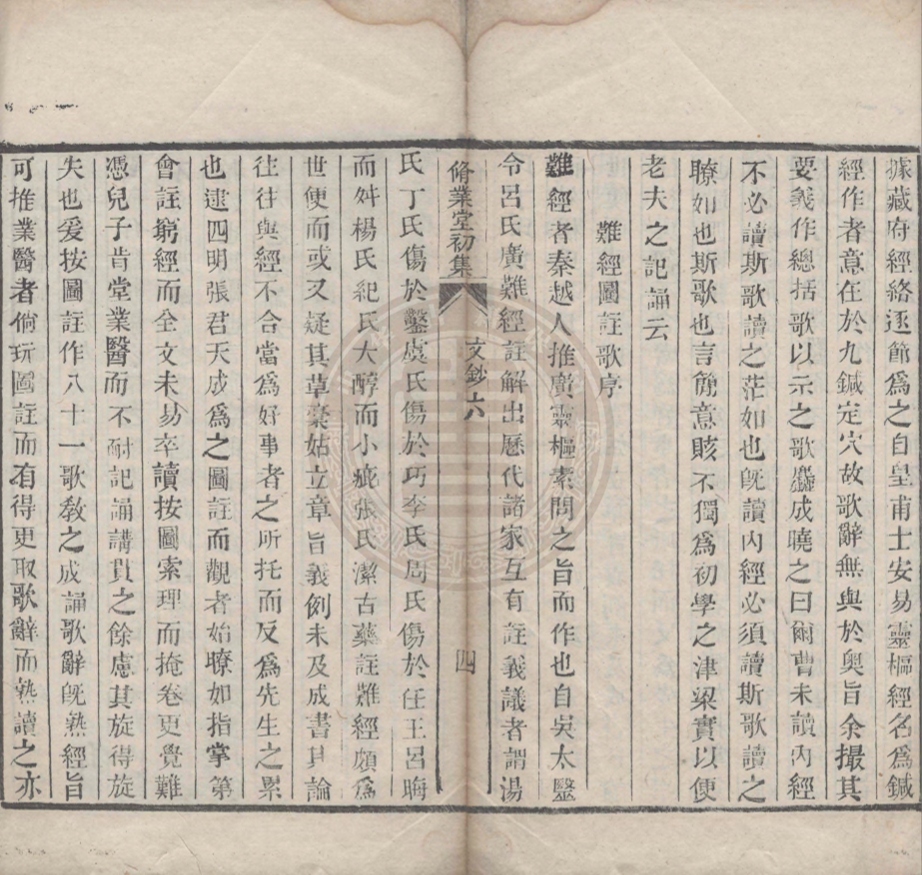 《修業堂初集文鈔十卷》(清)翟廷珍著