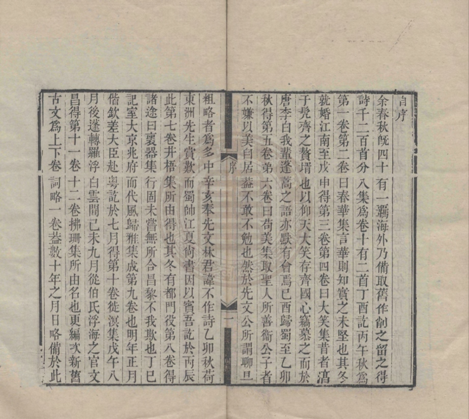 《題鳳館稿詩稿十二卷》(清)朱鑑成撰