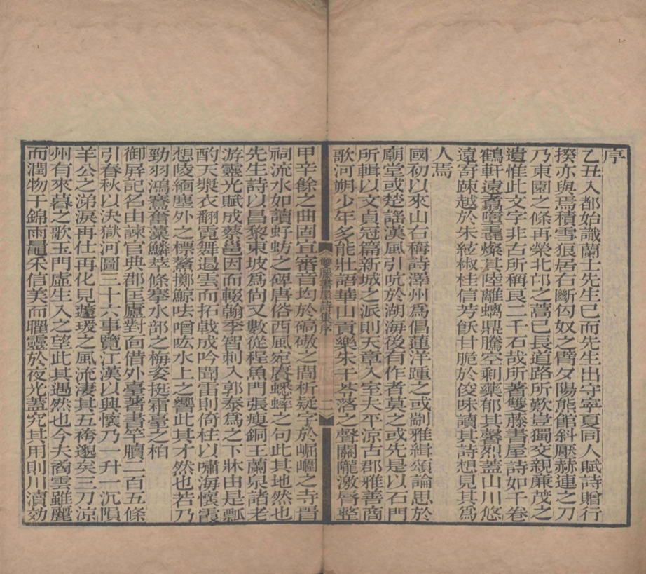 《雙藤書屋詩集十二卷》(清)何道生撰