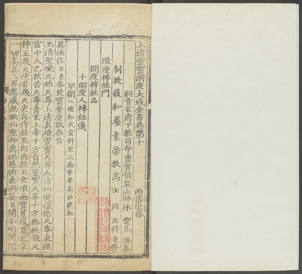 上清灵宝济度大成金书_v.28卷第十