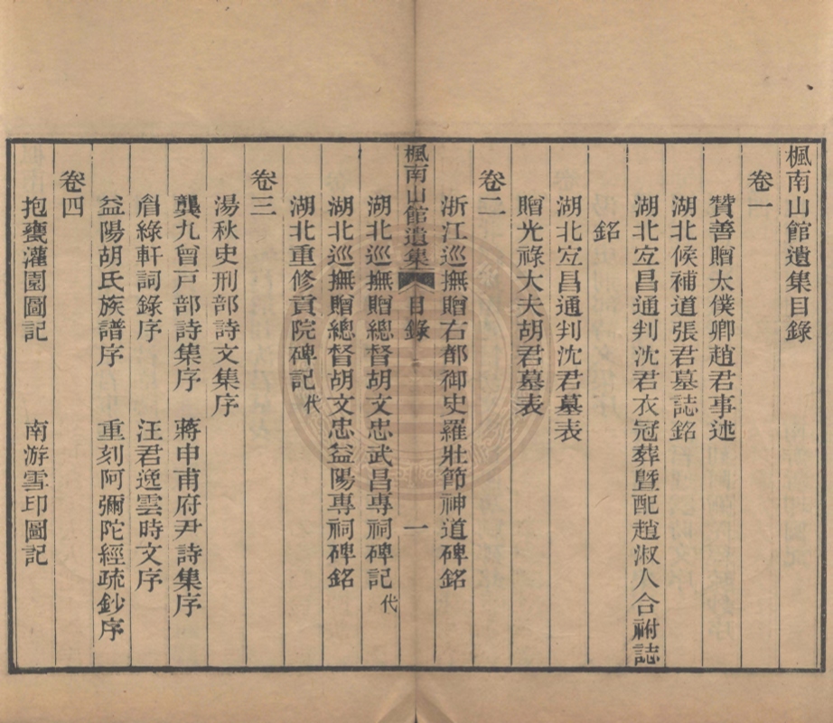 《楓南山館遺集七卷》(清)莊受祺撰