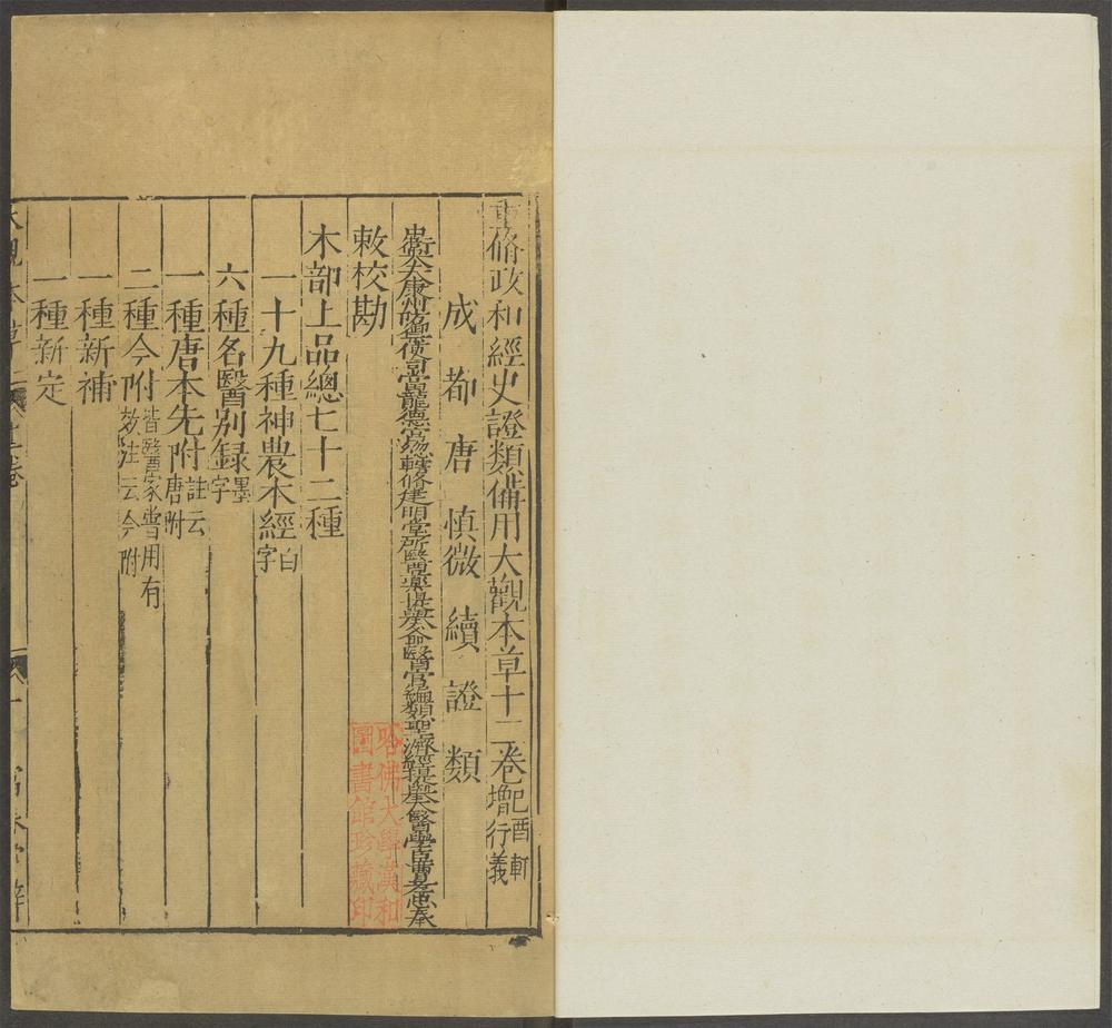 重修政和经史证类备用本草_v.11