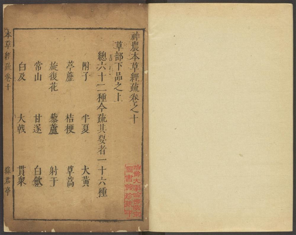 神农本草经疏_v.8