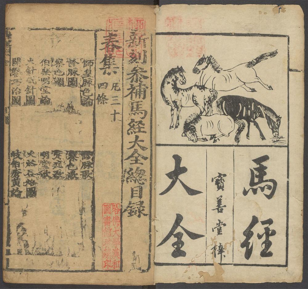 新刻针医参补马经大全_v.1